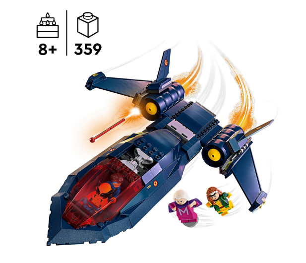 LEGO Marvel Super Heroes 76281 Odrzutowiec X-Menów - 1202241 - zdjęcie 3